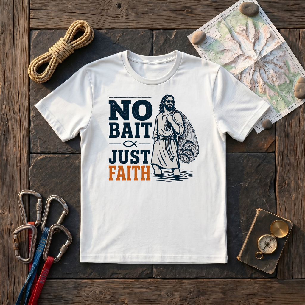 No Bait Just Faith T-Shirt
