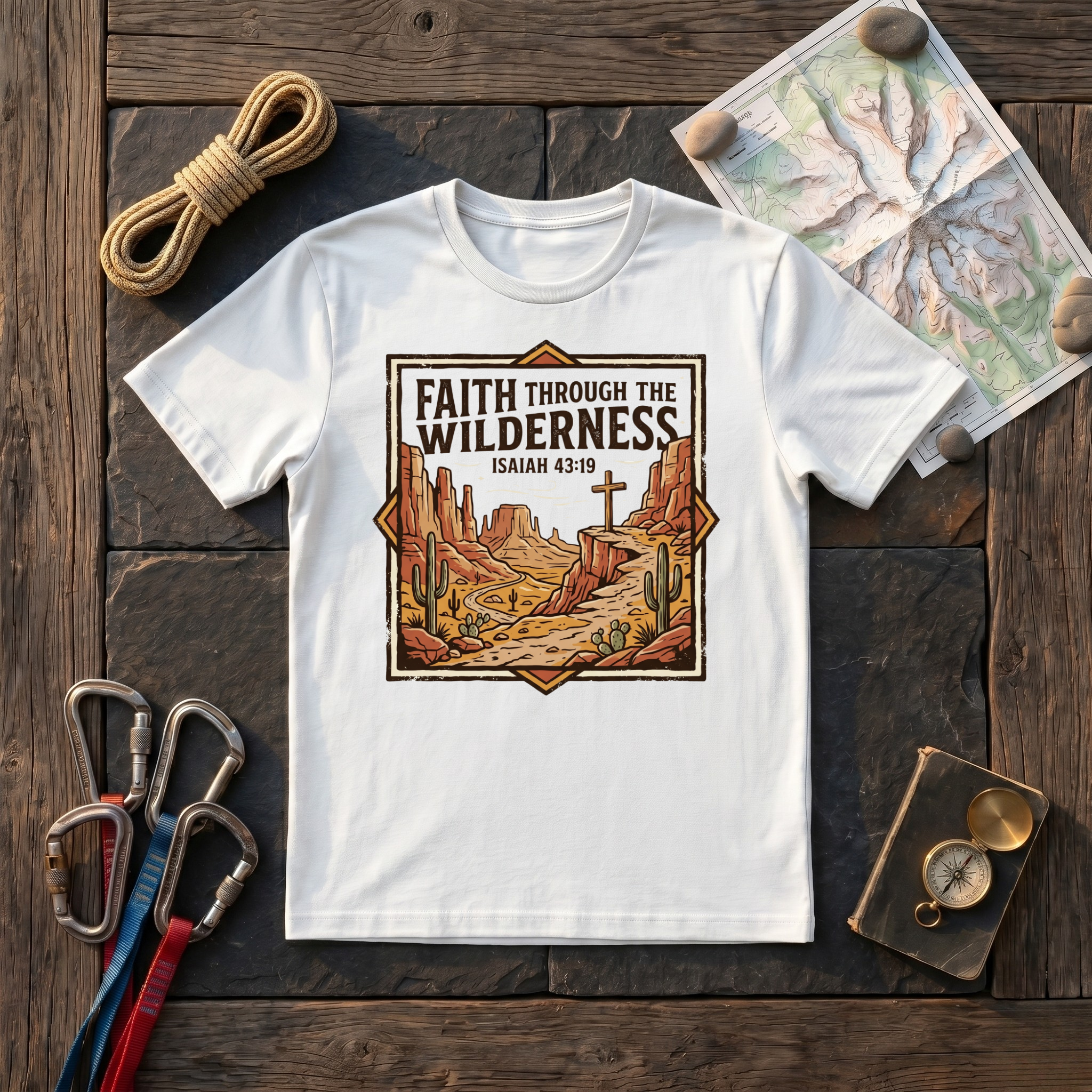 Faith Through The Wilderness Isaiah 43:19 T-Shirt