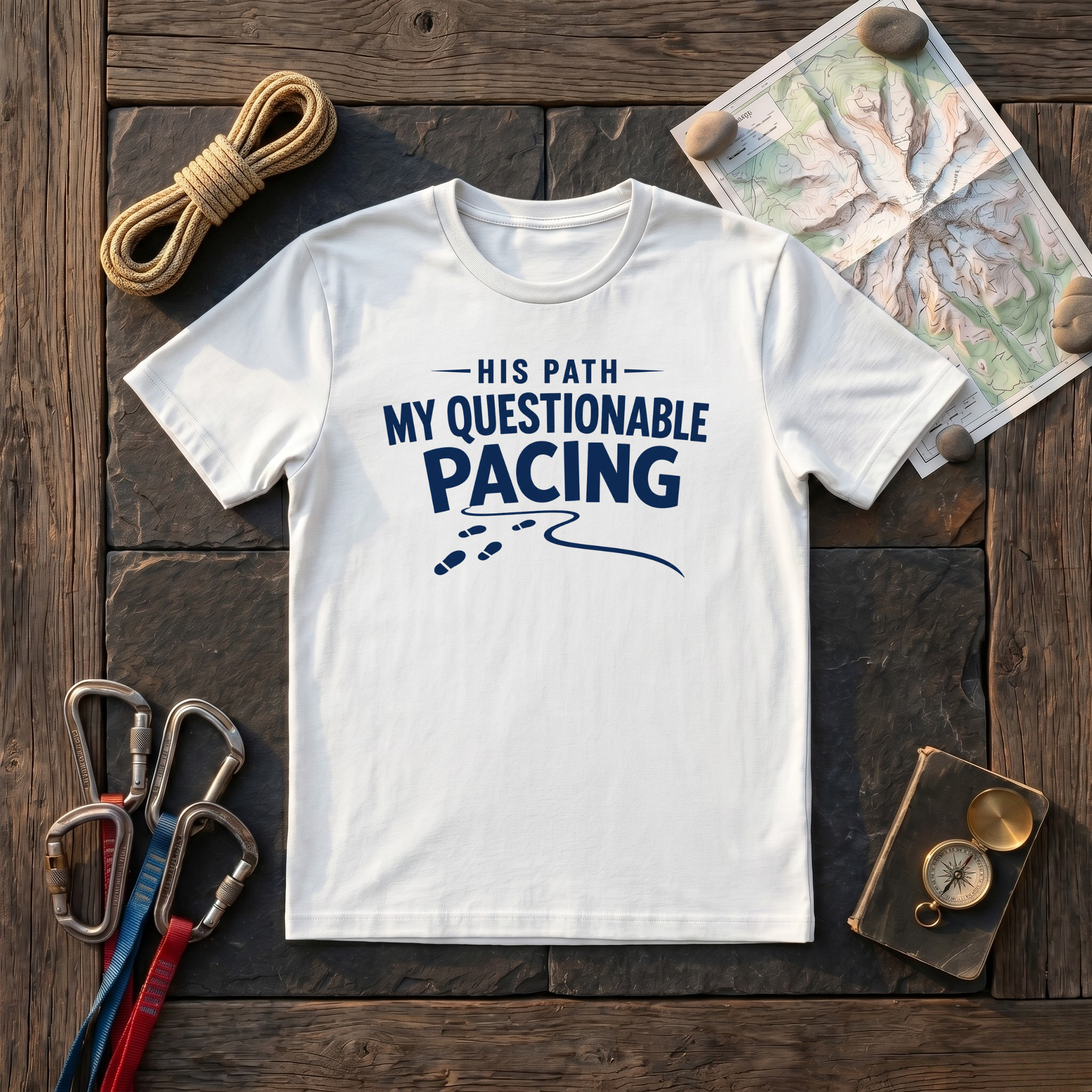 His Path My Questionable Pacing T-Shirt