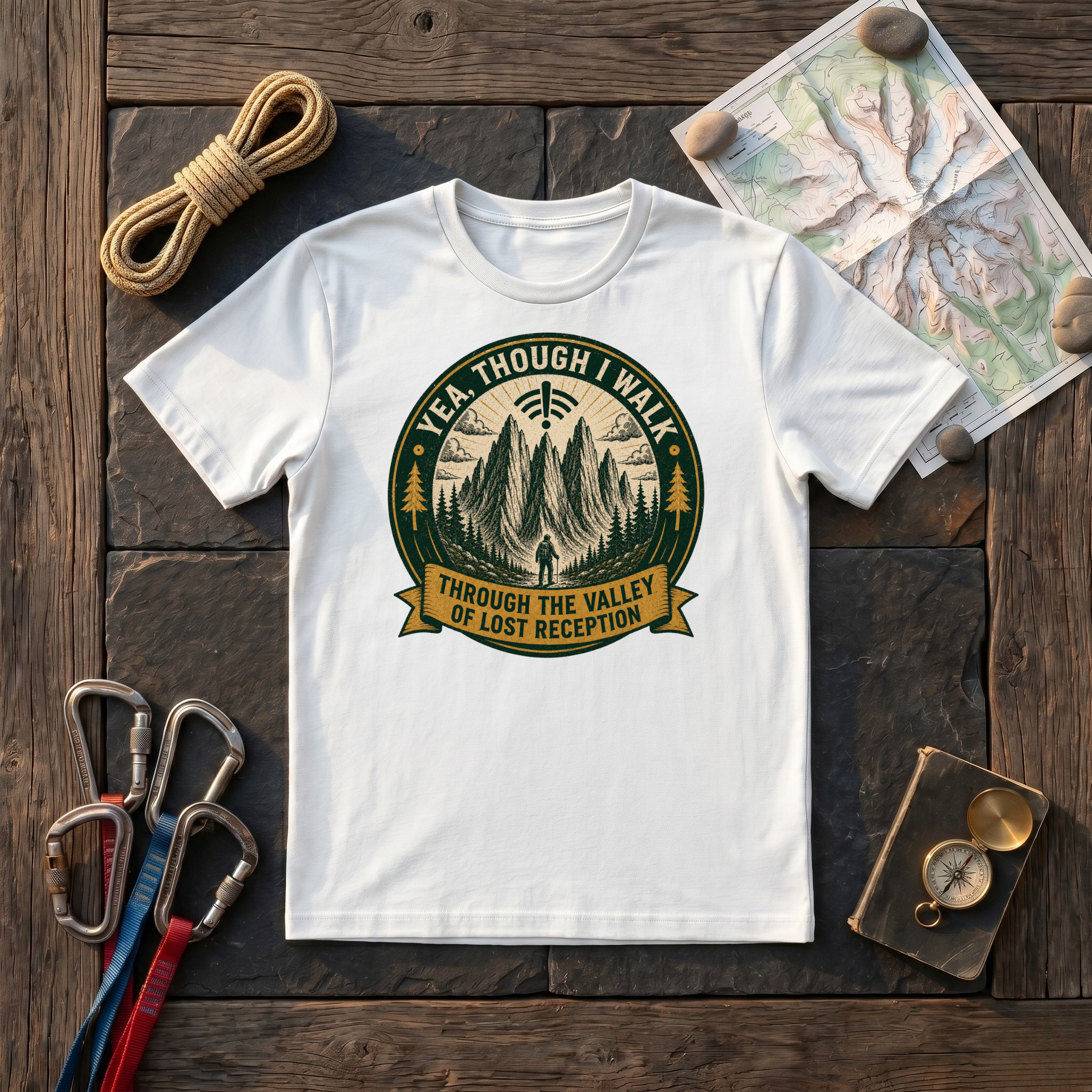Yea, Though I Walk Through The Valley Of Lost Reception T-Shirt