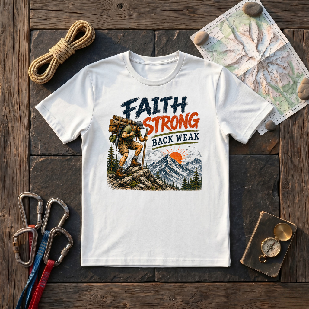 Faith Strong, Back Weak T-Shirt