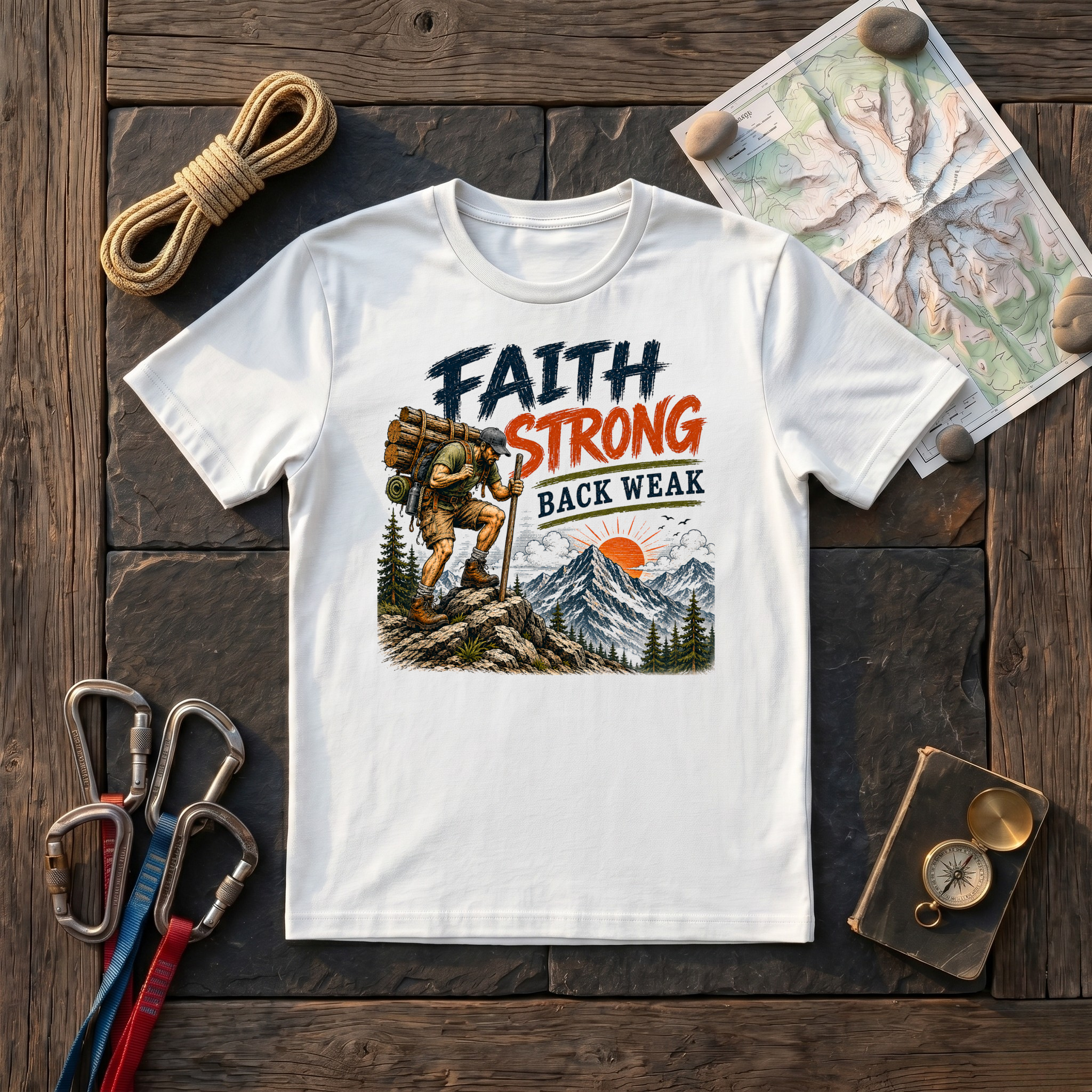 Faith Strong, Back Weak T-Shirt