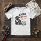 Faith Strong Knees Weak T-Shirt