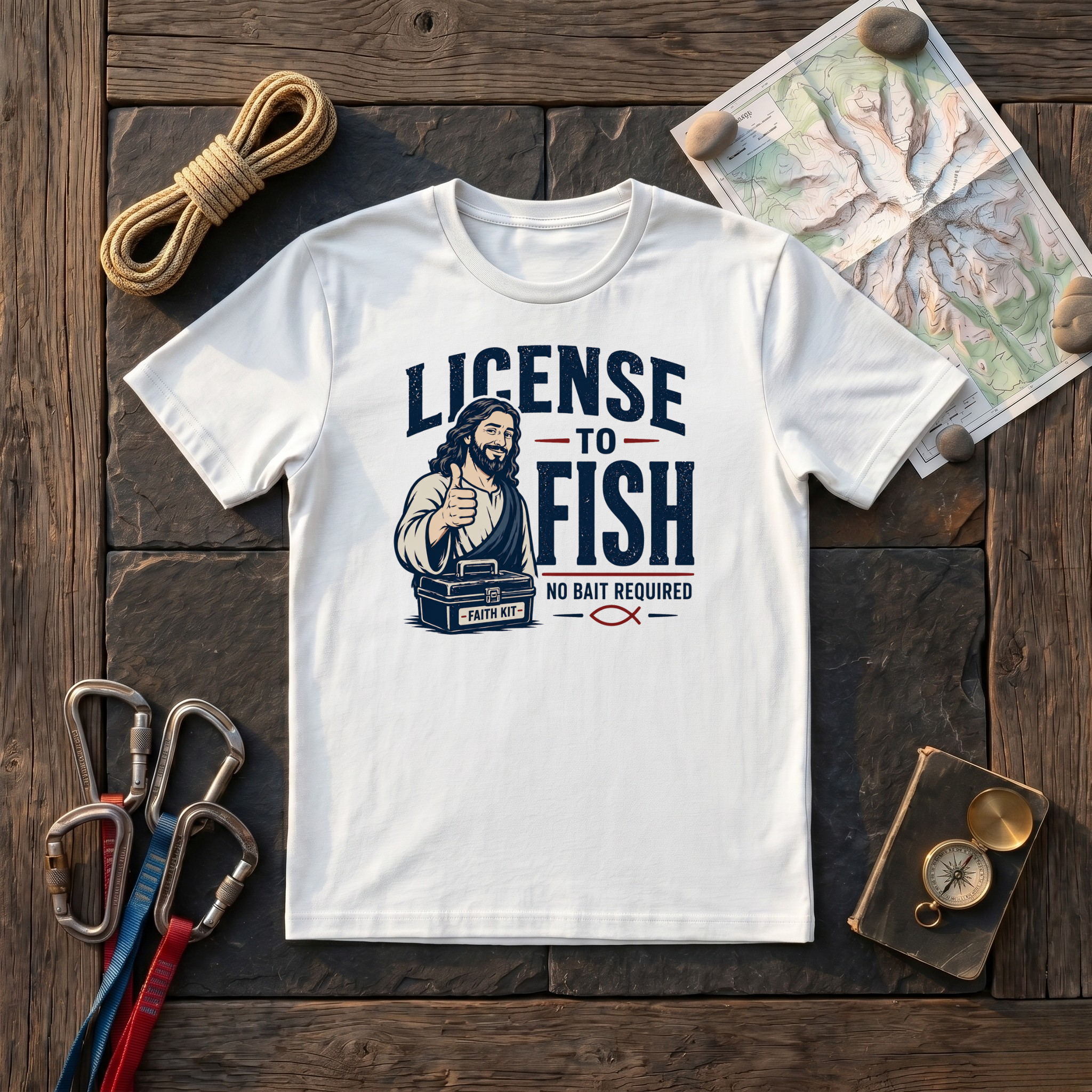 License To Fish T-Shirt