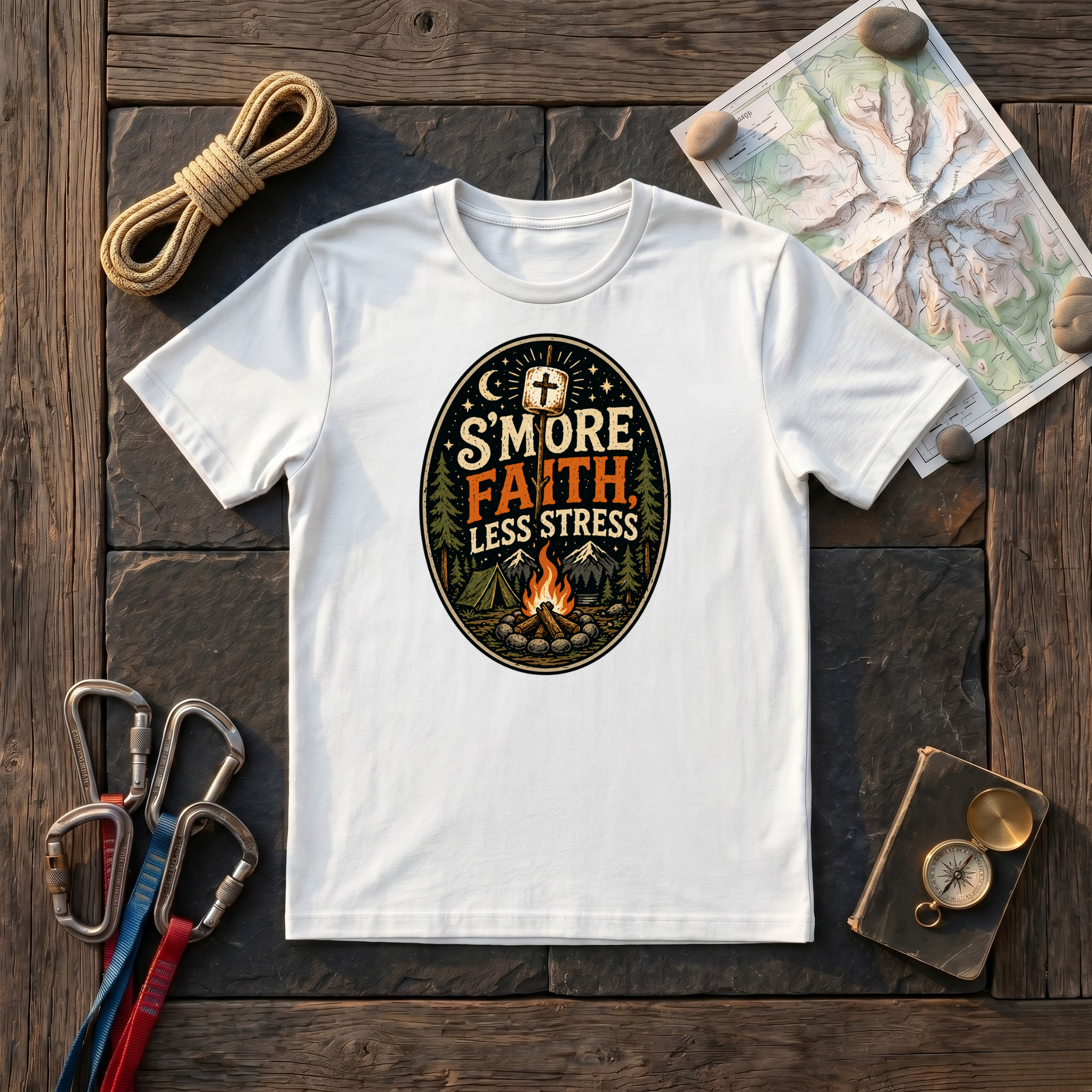 S'More Faith, Less Stress T-Shirt