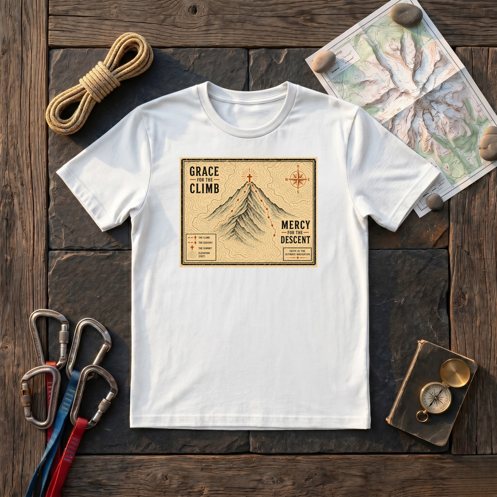 Grace For the Climb, Mercy For the Descent T-Shirt