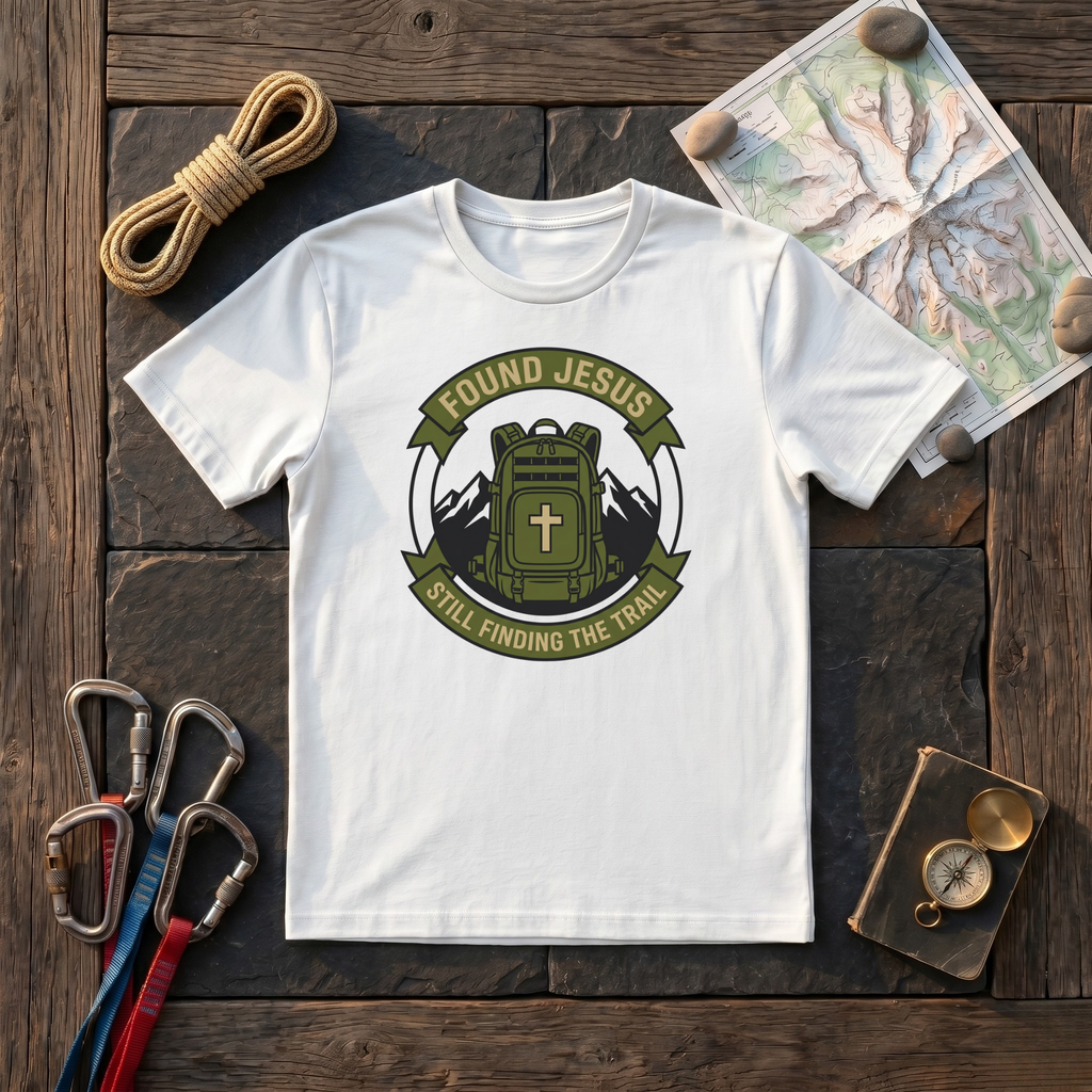 Found Jesus Still Finding the Trail T-Shirt